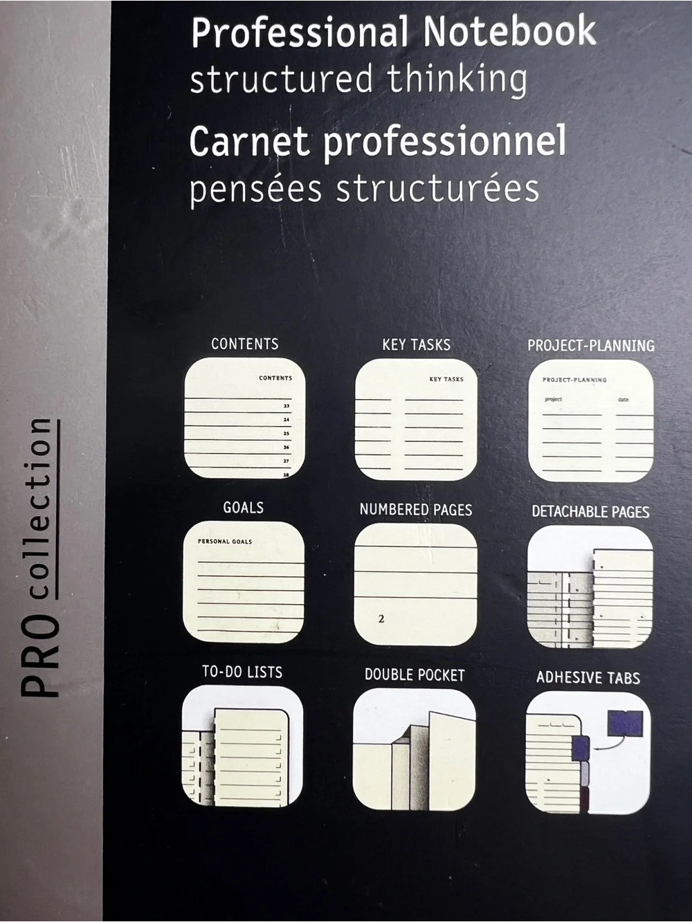 Moleskine Professional Notebook Large 5x8.25